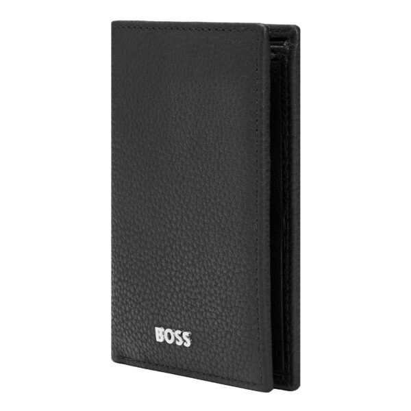 Boss Folding Leather Card holder Grained Black - Image 4