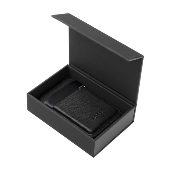 BOSS Card Holder with Magnet Mobile Iconic Black - Image 4