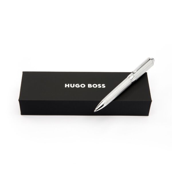 HUGO Boss Ballpoint Pen Elemental Silver - Image 3